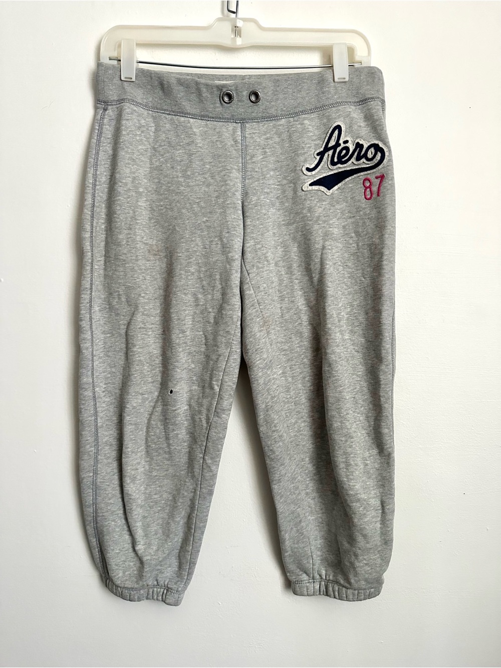 Y2K Gray Aeropostale Capri Sweatpants